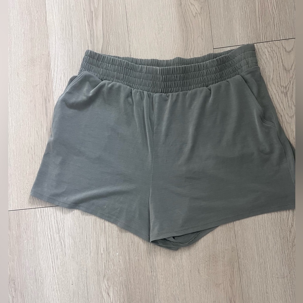 Women's Olive Green Shorts